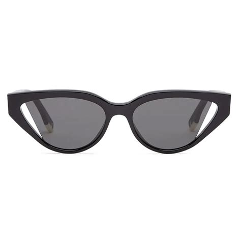 fendi oversized cat eye sunglasses|fendi cat eye sunglasses black.